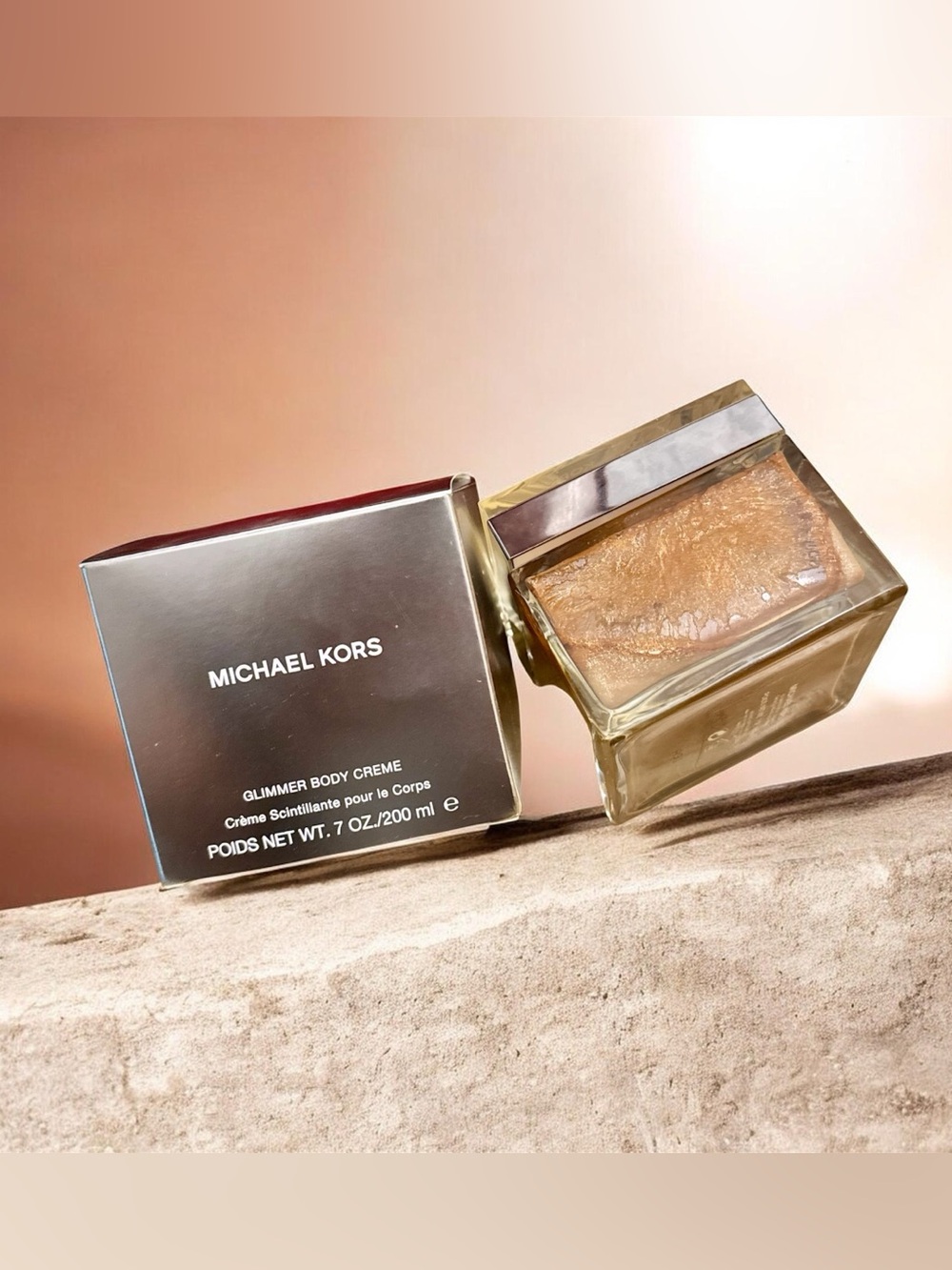 MICHAEL KORS GLIMMER BODY CREAM - Gold - 7 oz.